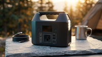 Portable Power Station 150W 155Wh Solar Generator 110V 42000Mah Portable Power Bank W/Ac Outlet, 6 Outputs External Battery Backup LED Light for Outdoor Camping — Lifestyle