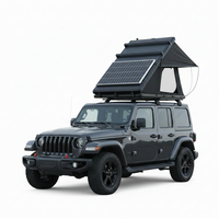 Rooftop Tent Designed for Car Camping, Hard Shell Aluminum Construction, Pop-Up Design, SUV Compatible