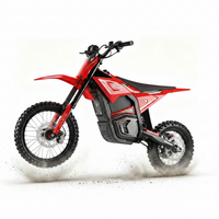 Electric Dirt Bike Built for Adults and Teens, 48V Battery, 40 MPH Speed, 53-Mile Range, Full Suspension
