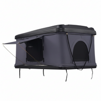 Rooftop Tent Designed for SUV Camping, Hard Shell Pop-Up, 2-3 Person Capacity, Stainless Steel Frame